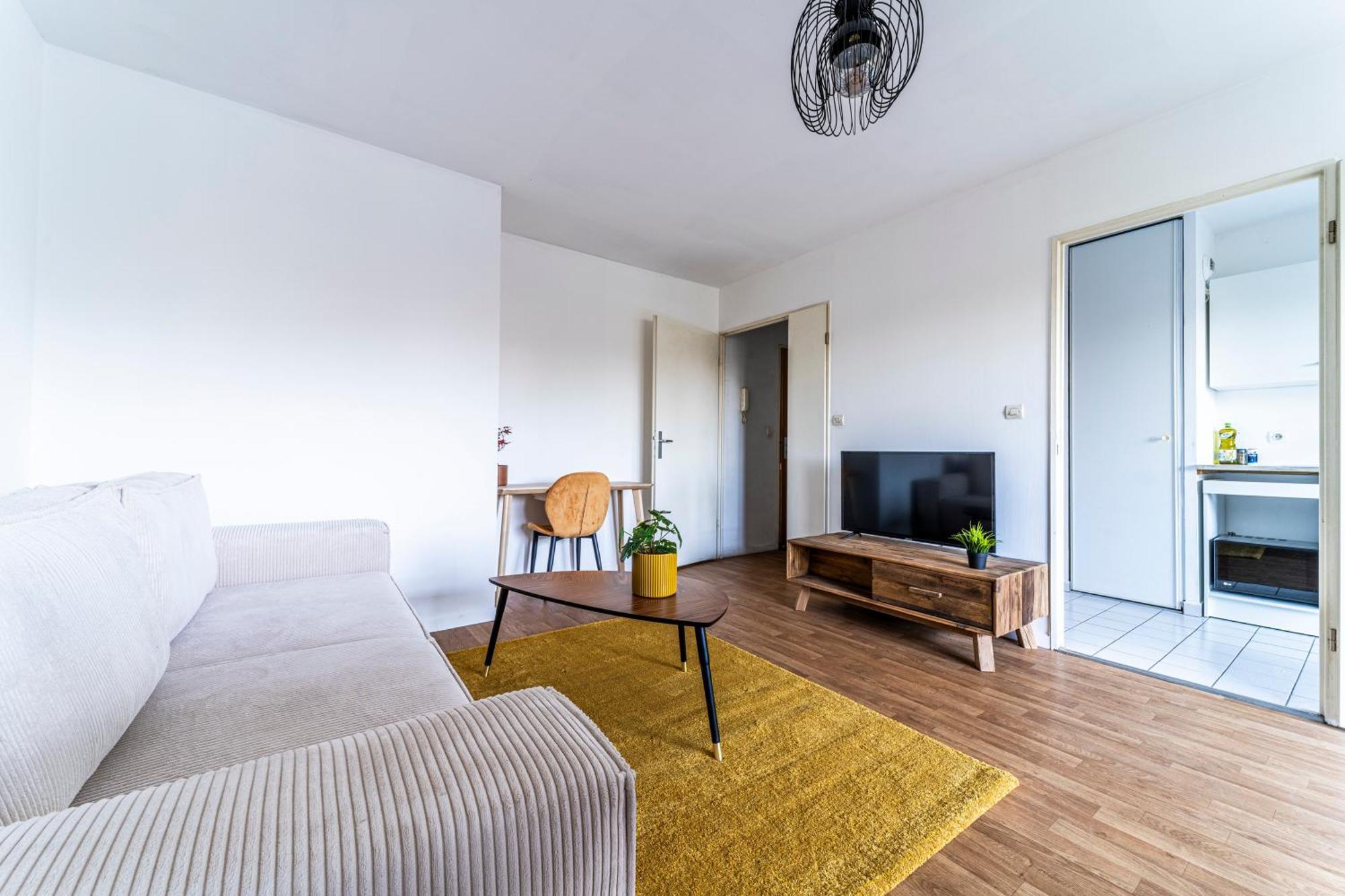 T2 Avec Terrasse Citadelle Apartment Lille Luaran gambar